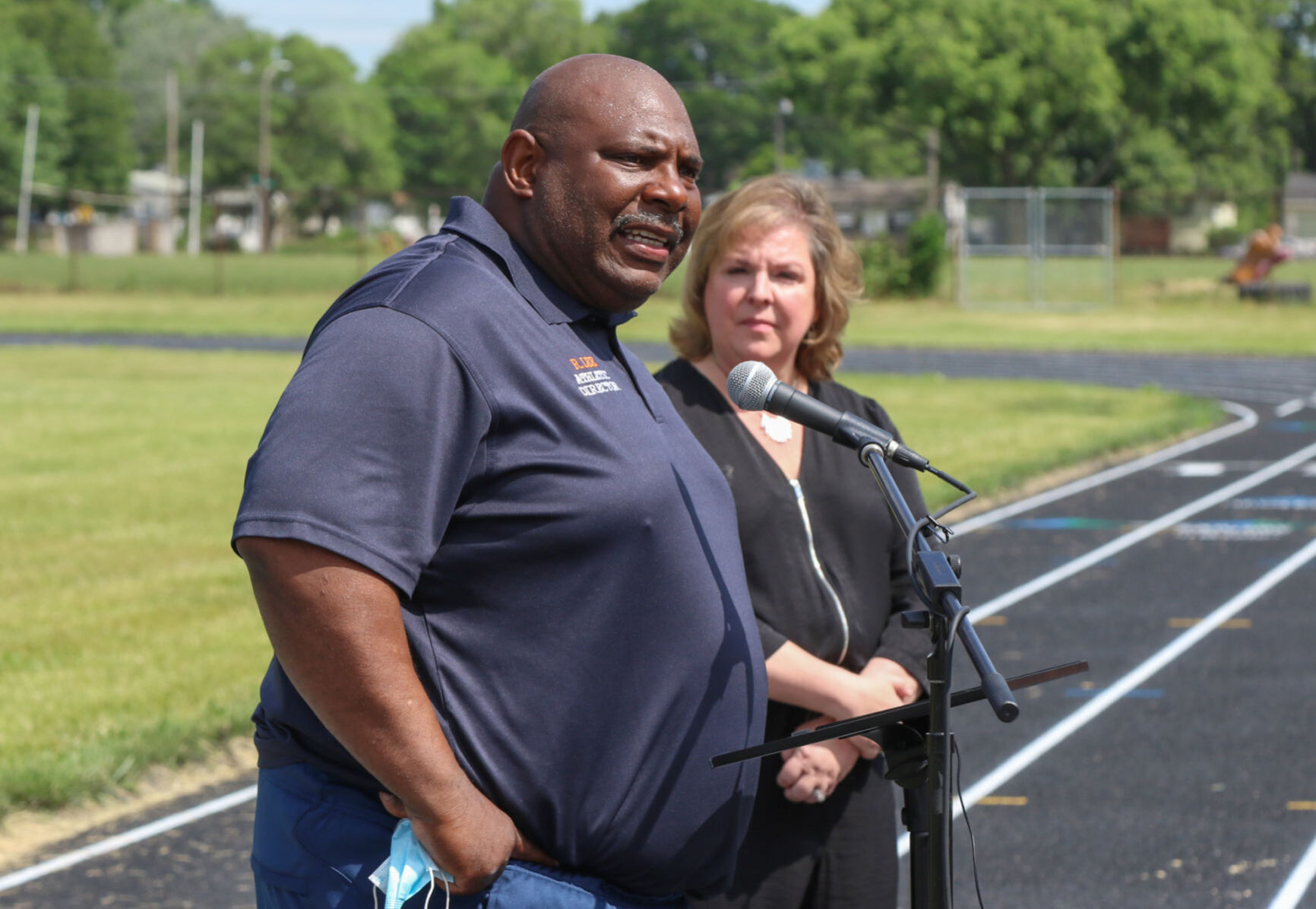 West Side dedicates Refurbushed Track